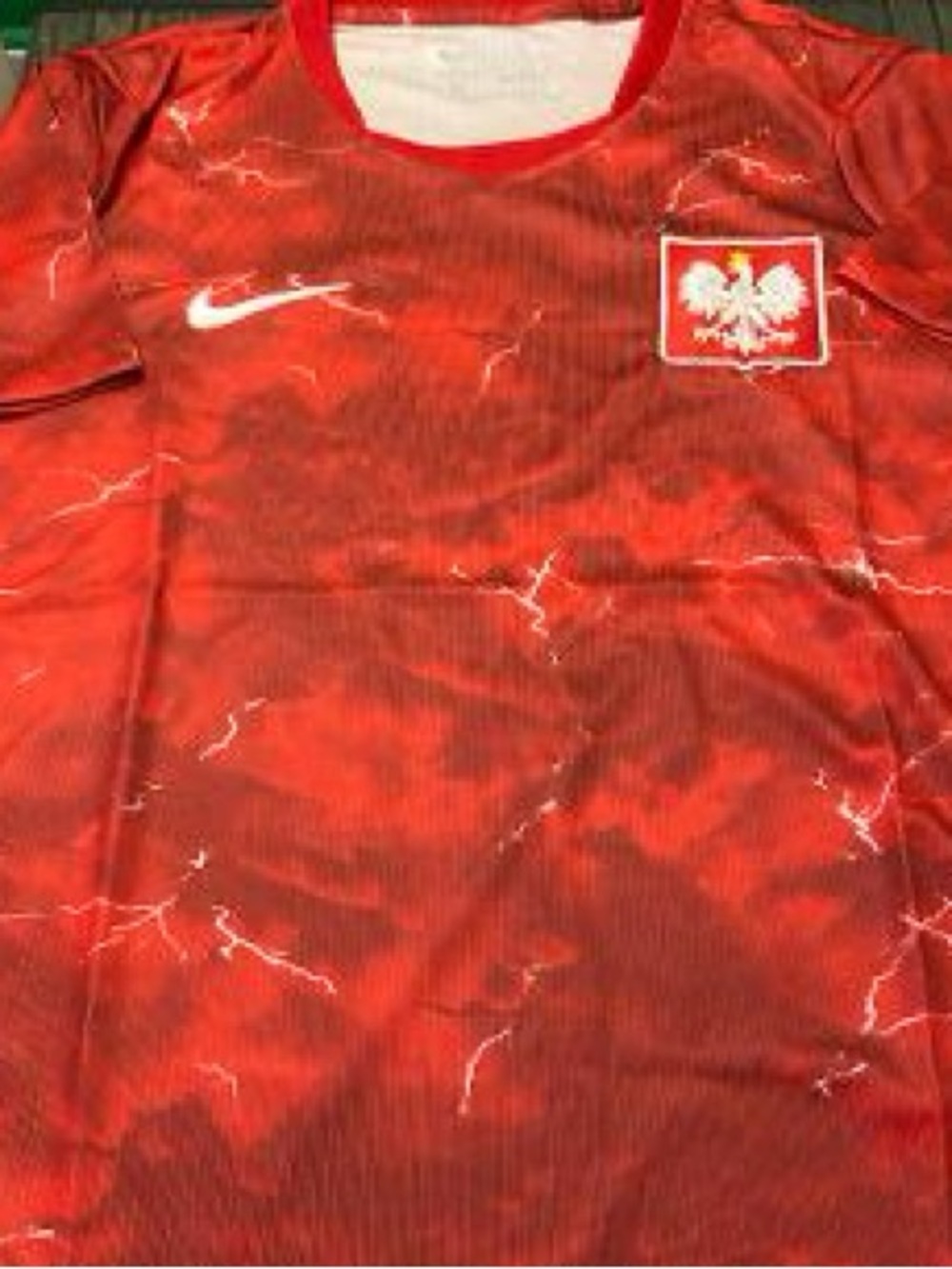 Nike POLAND National Team Men's SOCCER JERSEY Sz M,L,XL,2XL New w tags